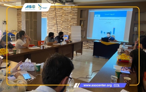 جلسة نقاشية حول نتائج استطلاع الرأي عن التوجهات السياسية والإقتصادية والإجتماعية للشباب