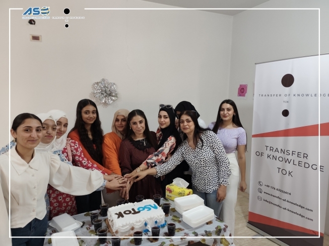 انهاء الدورة العاشرة من برنامج تمكين النساء – أساسيات الحاسوب والمهارات الحياتية في مكتب قامشلي