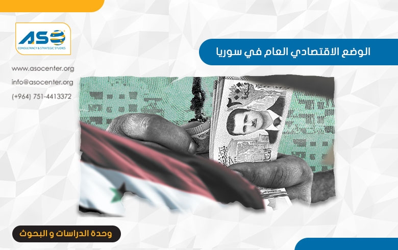 الوضع الاقتصادي العام في سوريا