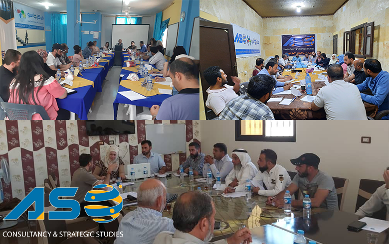 اجتماع مجموعة منظمات شمال وشرق سورية لمناقشة ورفع مقترحات وتوصيات الى مؤتمر بروكسل للدول الاوربية المانحة