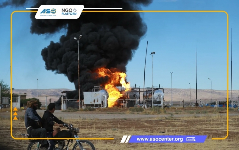 151 منظمة تدين التصعيد العسكري في سوريا واستهداف البنى التحتية وتطالب بوقفها بشكل فوري